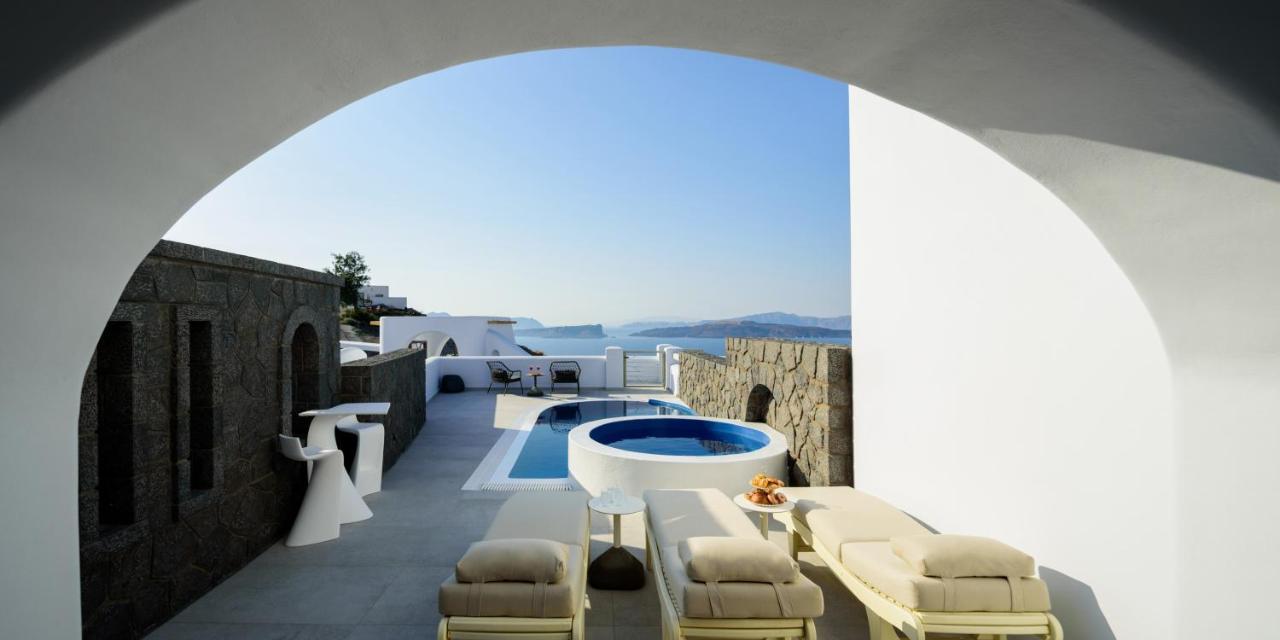 Acro Blue Luxury Villas Akrotírion Exteriör bild