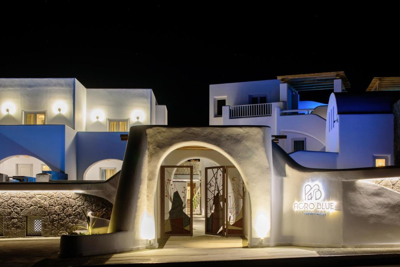 Acro Blue Luxury Villas Akrotírion Exteriör bild