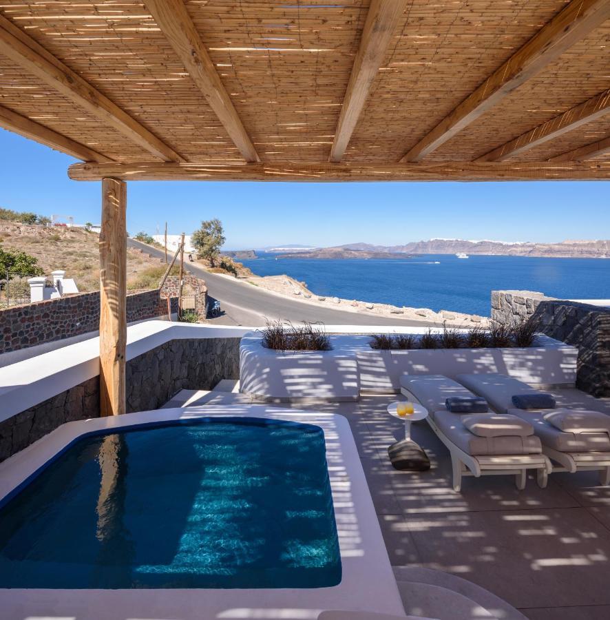Acro Blue Luxury Villas Akrotírion Exteriör bild